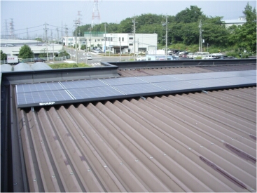 太陽光発電 施工例